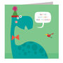 Happy Birthday Brontosaurus Card, thumbnail 2 of 5