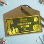 Shiny Foil Brewery Tour Ticket, thumbnail 1 of 4