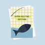 Fishing Father's Day Card For Dad, thumbnail 1 of 4
