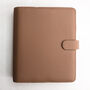 Neutral Saffiano Planner And Diary Cover With Zip Pouch, thumbnail 11 of 12