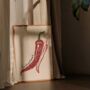 Chilli Pepper Kitchen Print, thumbnail 3 of 8