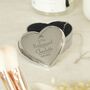 Personalised Bridesmaid Heart Trinket Box, thumbnail 1 of 2