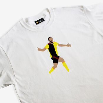 Troy Deeney Watford T Shirt, 4 of 4