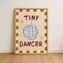 Tiny Dancer Discoball Kids Nursery Print, thumbnail 2 of 6