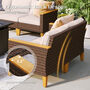 199.1cm Wide L Shaped Premium All Weather Wicker Sofa, thumbnail 10 of 10