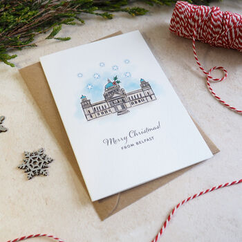 Belfast City Hall Merry Christmas Card, 3 of 3