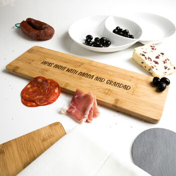 Personalised Tapas Night Serving Board, 2 of 5