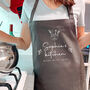 Personalised Women Kitchen Apron For Her, thumbnail 1 of 6