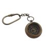 Personalized Bronze Compass Keyring, thumbnail 4 of 8