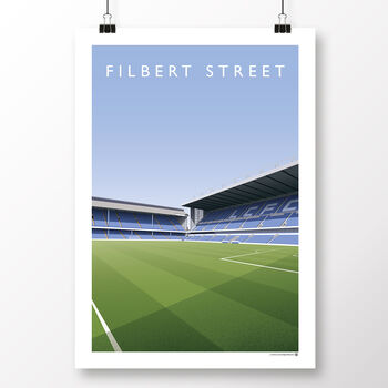 Leicester City Filbert Street Main Stand Poster, 2 of 7