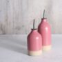 Limited Edition Fuchsia Ceramic Oil Pourer Stone, thumbnail 2 of 7