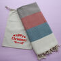 High Quality Soft Cotton Throw, Personalised Gift, thumbnail 4 of 12