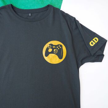 Personalised Monogram Gamers T Shirt, 5 of 10