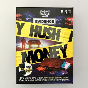 Hush Money Crime Solving Game, 4 of 4