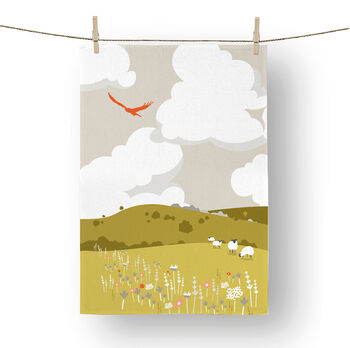 Letterbox Gift Set Tea Towel And Greeting Card, 4 of 12