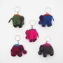 Felt Elephant Keyring, thumbnail 1 of 7