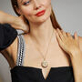 Sunflower Friendship Hidden Message Engraved Necklace, thumbnail 2 of 9