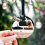 Personalised My First 1st Christmas Wooden Bauble, thumbnail 5 of 8
