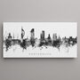 Portsmouth Skyline Cityscape Black And White, thumbnail 1 of 12