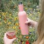 Pink Insulated Wine Bottle Cooler, thumbnail 1 of 8