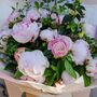 Peony Love Hand Tied Fresh Flower Bouquet, thumbnail 1 of 5