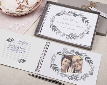 Personalised 'Our Love Story' Book, 2 of 6