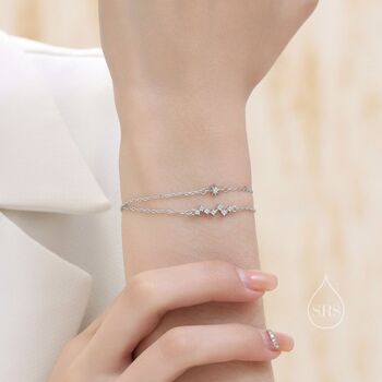 Double Layer Starburst And Constellation Bracelet, 5 of 11