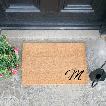 Monogram Design Doormat, 3 of 4