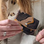 Handpainted Leather Interlocking Purse, thumbnail 4 of 8