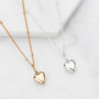 Gold Or Silver Delicate Heart Pendant Necklace, thumbnail 6 of 12