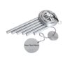 Engraved 30 Inch Aluminium Wind Chime Silver Finish, thumbnail 2 of 9