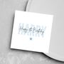 Personalised Name Age Number Birthday Card For Him, thumbnail 5 of 12