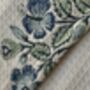 Block Print Indian Cotton Sofa Throw, thumbnail 7 of 12
