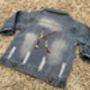 Embroidered Initial Baby/Toddler Denim Jacket, thumbnail 5 of 7