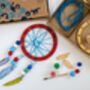 Personalised Make Your Own Dreamcatcher Craft Kit, thumbnail 6 of 11