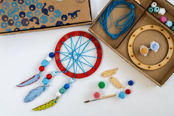 Personalised Make Your Own Dreamcatcher Craft Kit, 6 of 11