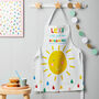 Children's Bright Sunshine Baking Apron, thumbnail 1 of 3