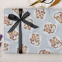 Three Sheets Of Otters Anniversary Wrapping Paper, thumbnail 2 of 2
