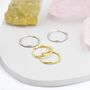 Sterilng Silver Extra Skinny Infinity Hoops, thumbnail 6 of 12