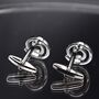 @ Symbol Cufflinks 316 L Stainless Steel Gift For Tech Lovers And Entrepreneurs, thumbnail 4 of 5