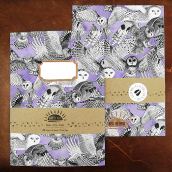Parliament Of Owls Print A5 Lined Journal, 5 of 8