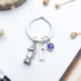 Personalised Chess Keyring Chess Lover Gift, thumbnail 3 of 9