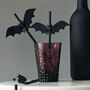 Bats Halloween Paper Straws, thumbnail 1 of 5