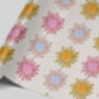 Sunshine Pattern Gift Wrap, thumbnail 3 of 7