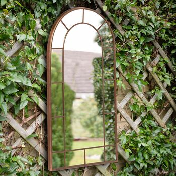 Tall Arched Window Mirror, 3 of 3