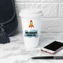 Personalised Teacher's Fuel Travel Mug, thumbnail 1 of 7