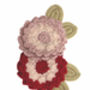 Rosebud Embroidered Girls' Cashmere Cardigan, thumbnail 7 of 7