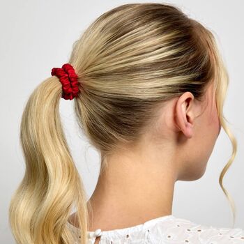 Silver Cloud Satin+ Skinny Scrunchies Back To School Edition, 7 of 7