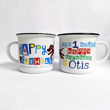 Personalised Birthday Boy's Mug With Child's Age, 12 of 12