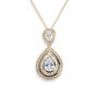 Montgomery Rhodium, Gold Or Rose Gold Plated Pendant, thumbnail 3 of 10